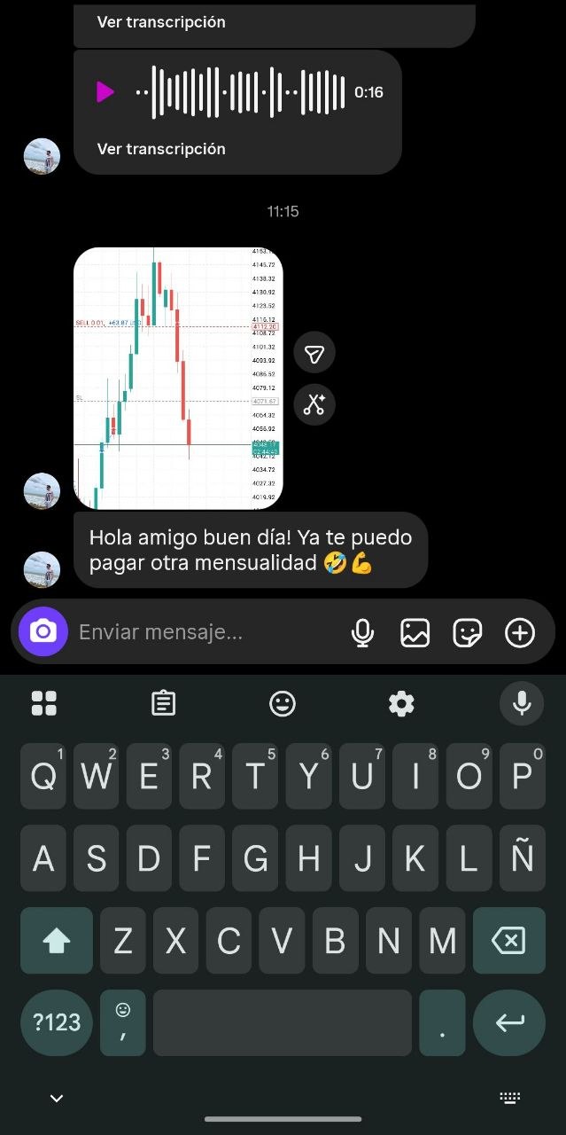 Conversación de la comunidad con gráfico de operación y renovación de membresía